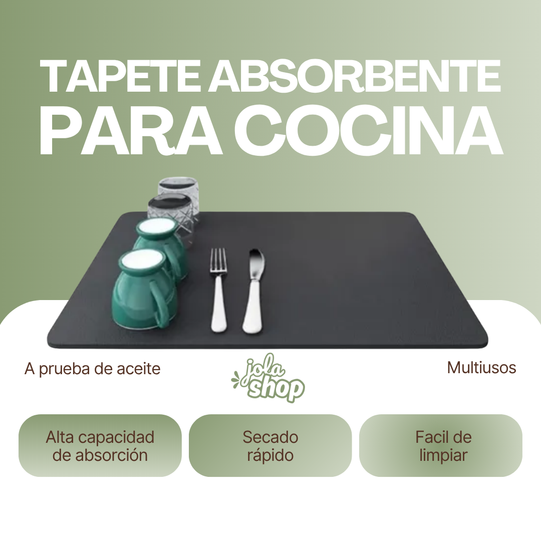 Tapete absorbente para el hogar
