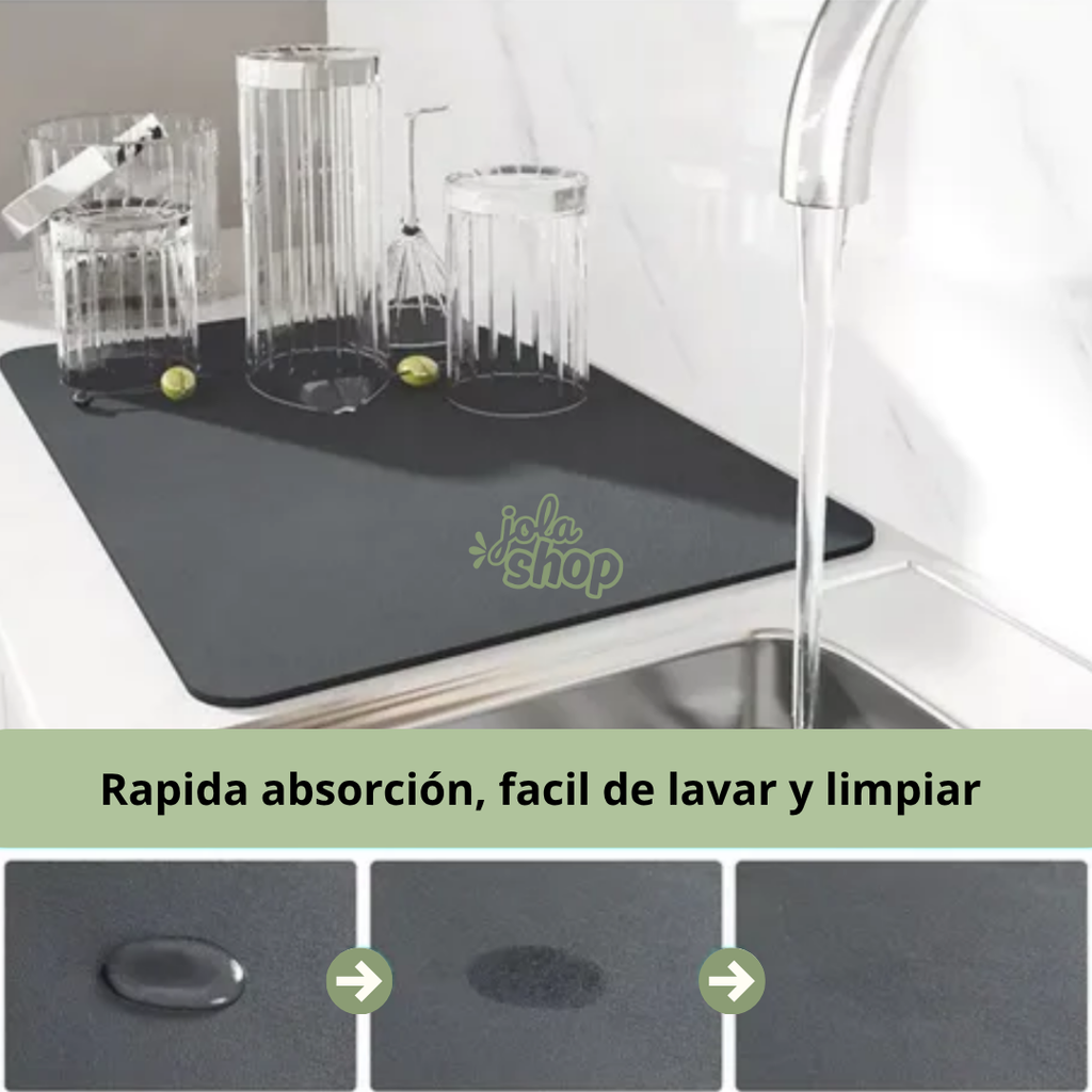 Tapete absorbente para el hogar