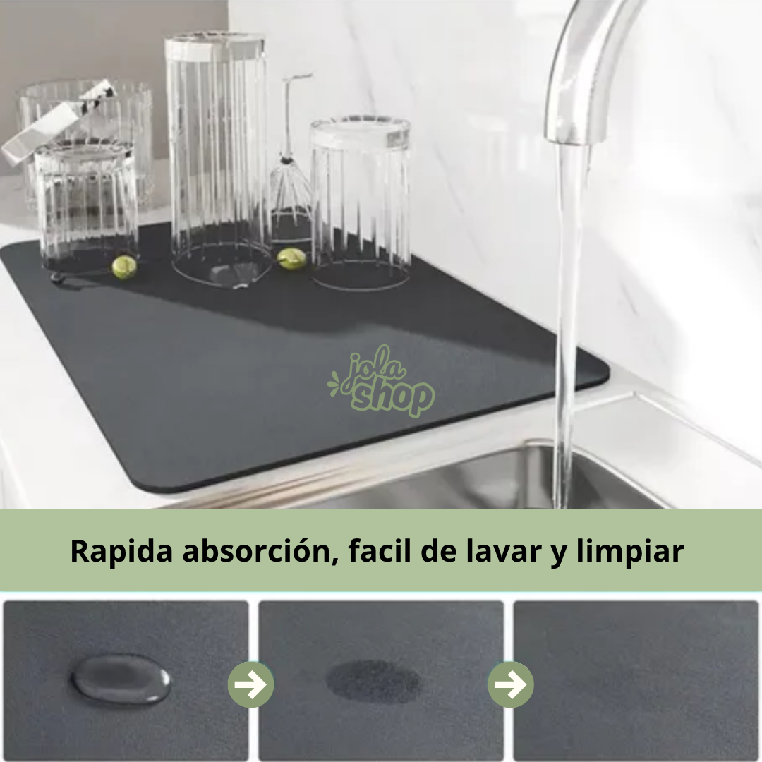 Tapete absorbente para el hogar