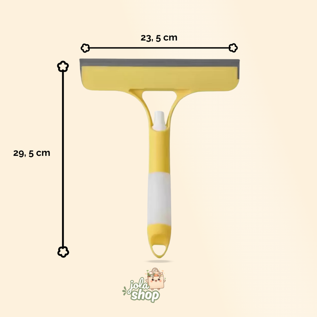 Limpia Vidrios 3 en 1 con Dispensador Integrado